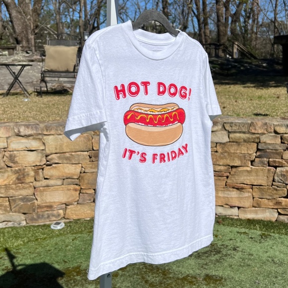 "Hot Dog! It's Friday" Kid's Tee-Shirt - Picture 2 of 10